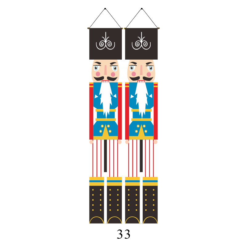 Christmas Door Banner Decoration